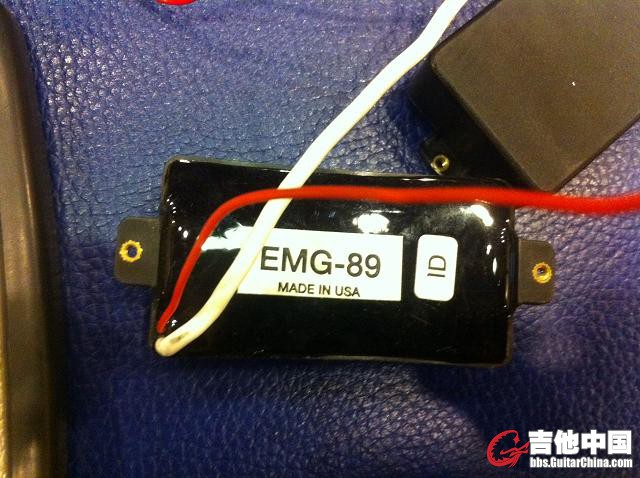 EMG 89 含提拉电位器，logo磨损，150元