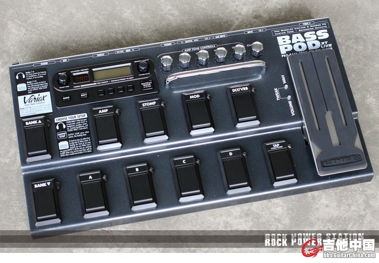 BASS POD XT LIVE 贝斯音箱模拟效果器