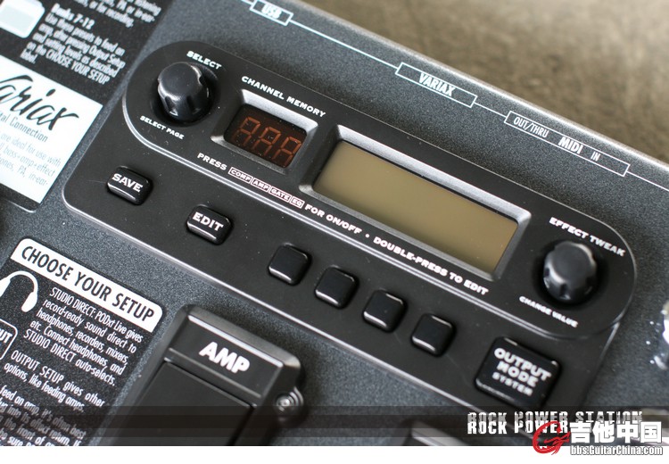BASS POD XT LIVE 贝斯音箱模拟效果器