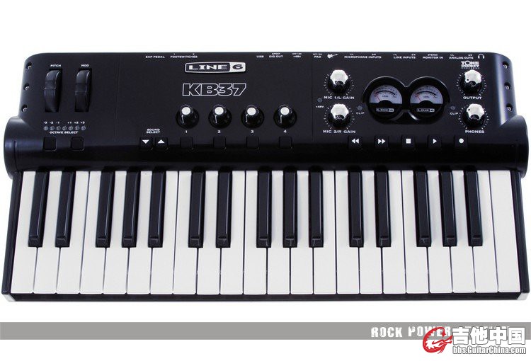 POD Studio™ KB37 37键带USB音频接口 MIDI键盘