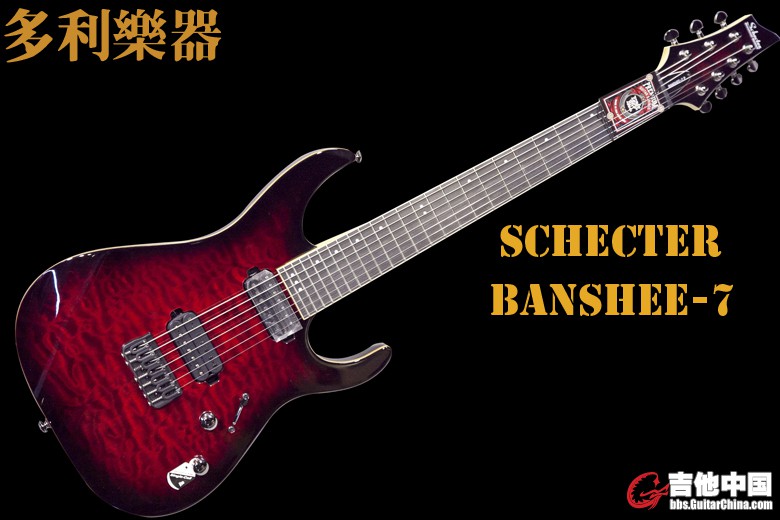 SCHECTER BANSHEE 7