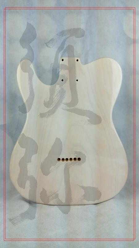 4磅8盎司 1pc ash tele body