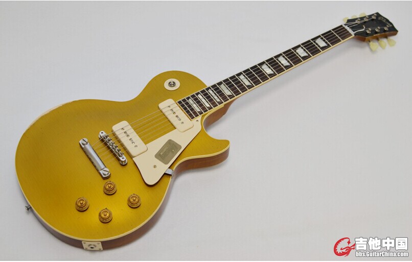 Gibson 1956 Les Paul Reissue Goldtop Heavy Aged #64082