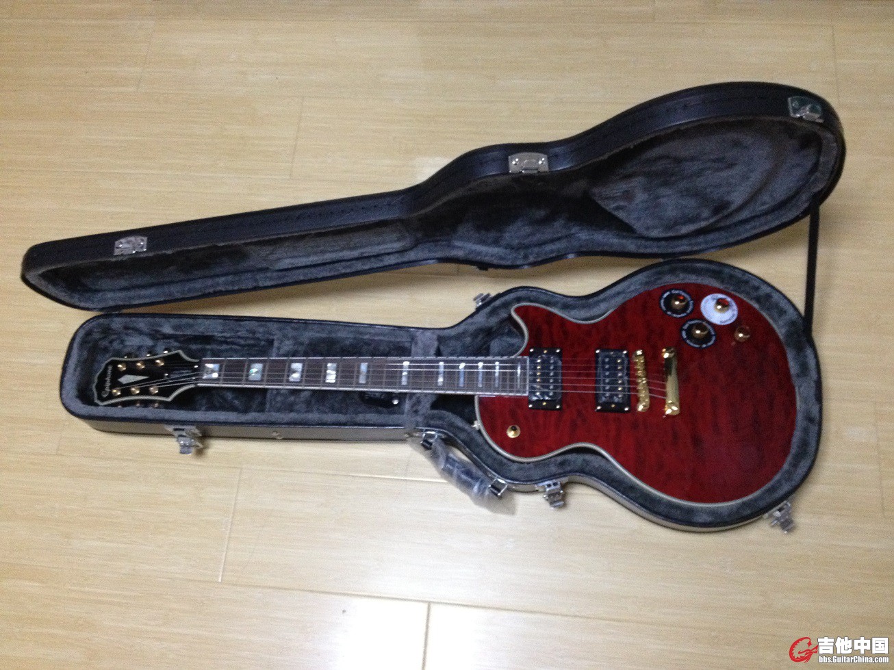 epi  les paul custom prophecy plus gx