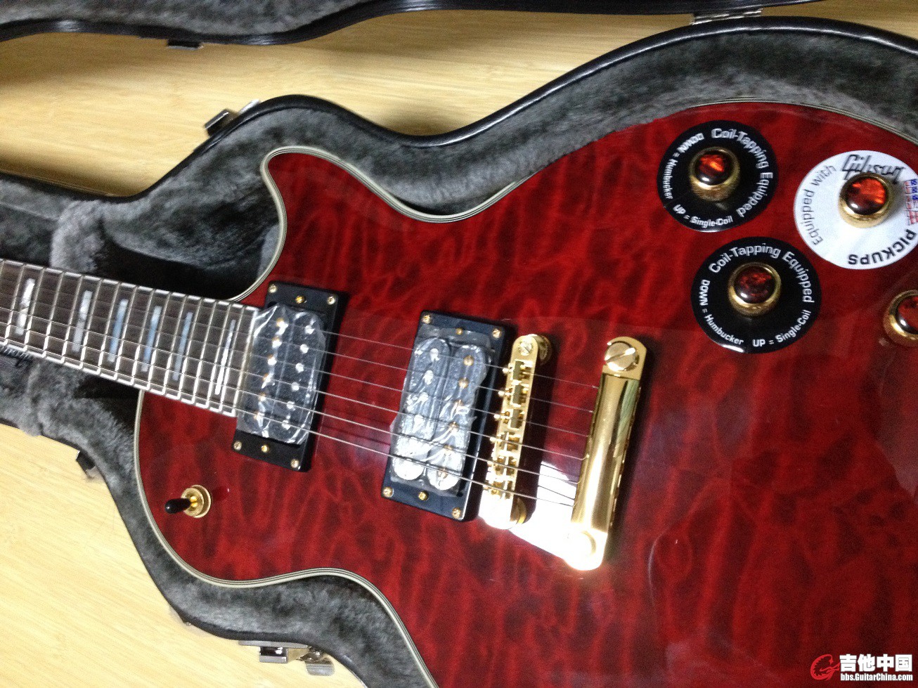 epi  les paul custom prophecy plus gx