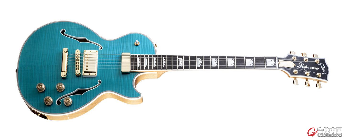 Gibson 2014 Les-Paul-Supreme CARIBBEAN BLUE -Finish-Shot $5339.jpg