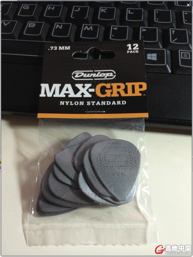 DUNLOP MAX-GRIP 73mm拨片12枚装 36不包邮