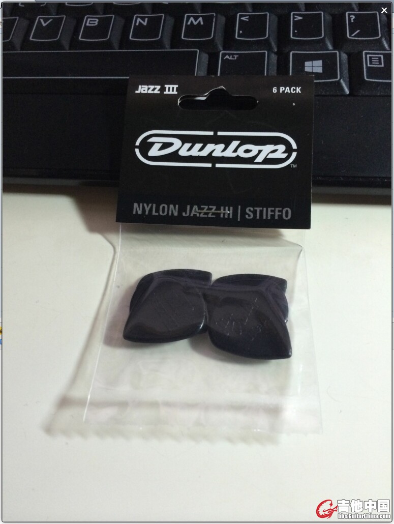 DUNLOP JAZZⅢ拨片 6枚装 18不包邮