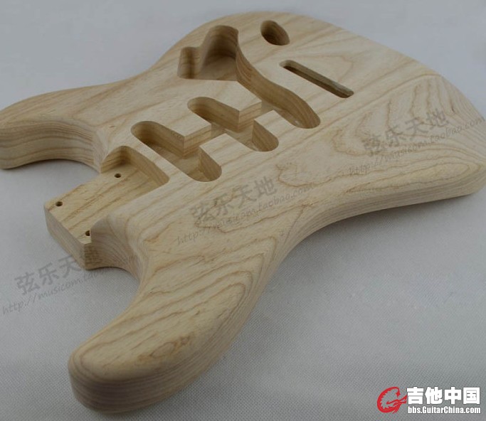 电吉他 Swamp Ash Strat 琴身琴体 (美国沼泽梣木 三拼 2KG+)