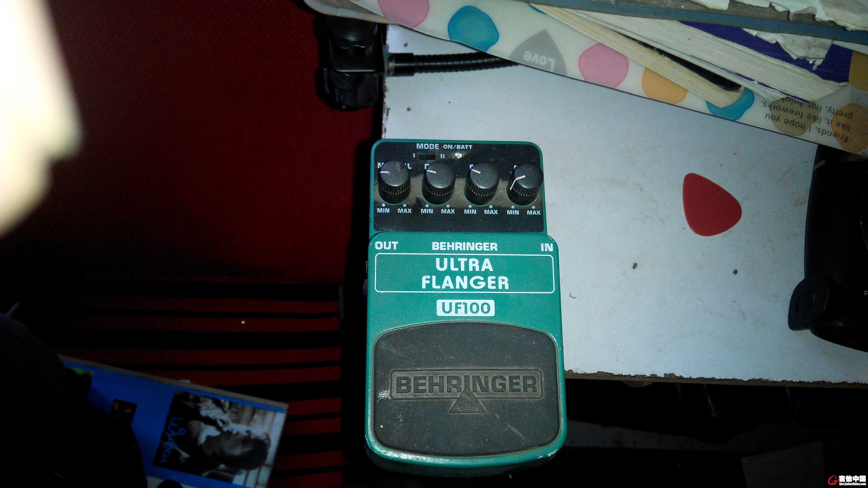 百灵达 UF100 FLANGER