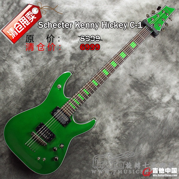 Schecter KENNY HICKEY  GREEN.jpg