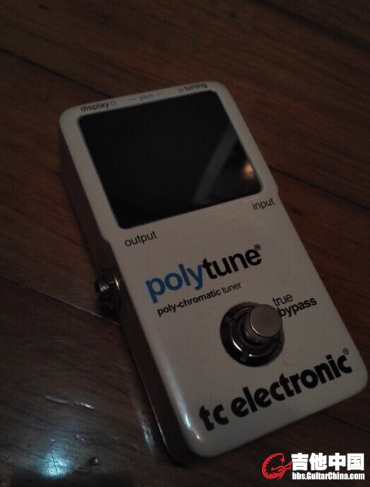 TC Electronic PolyTune调音表 单售300