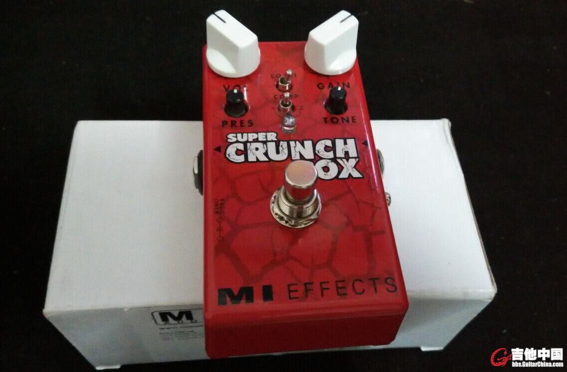 MI AUDIO SUPER CRUNCH BOX 失真单块