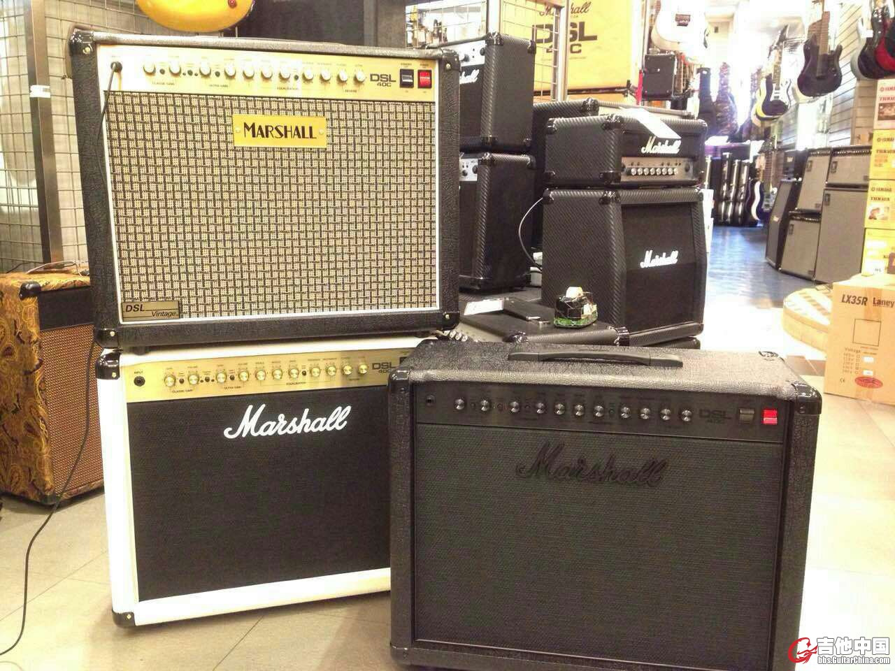 Marshall dsl40c特别版 3色可选 通利现货 欲购从速 价格5800到付 
