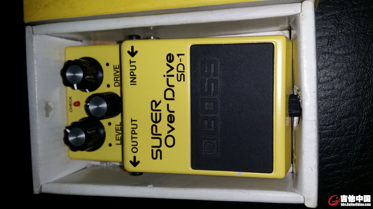 boss sd1 盒中