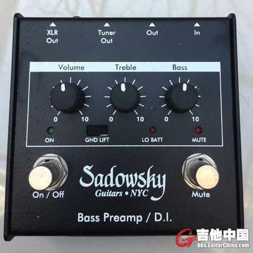 SADOWSKY PREAMP/DI