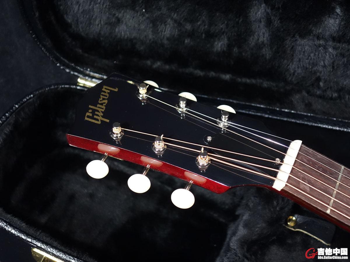 1960s J-45 Wine Red Adjustable Bridge headstock.jpg