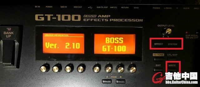 BOSS GT-100 更新到version 2 - 操作步骤！！！ - 手机版- Powered by