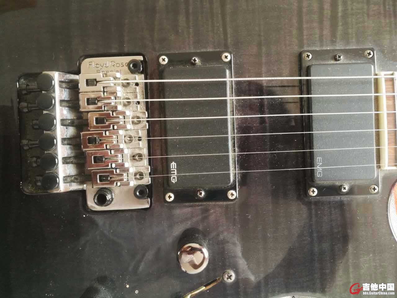 Floydrose special琴桥 双EMG81拾音器