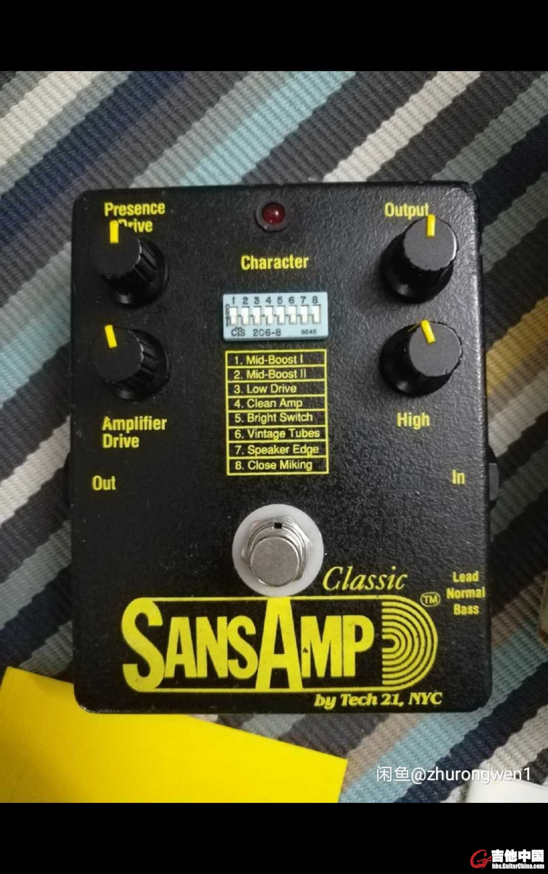 tech21 sansamp 1300