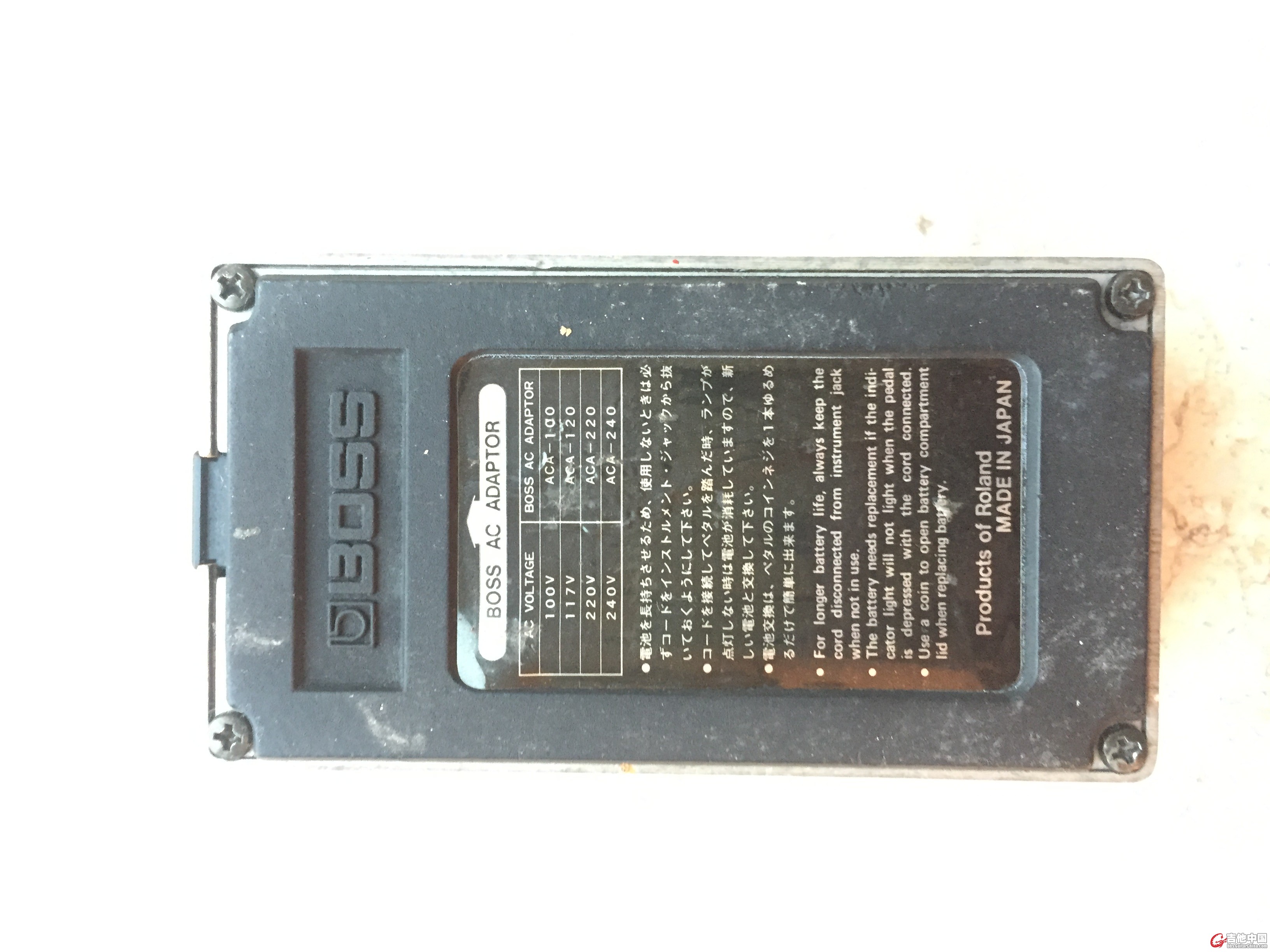 大字版日产BOSS DS-1 1981年9月大师愛用失真效果器Long Dash - 手机版