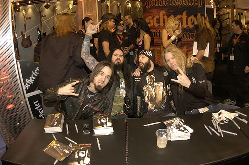 Jerry Horton (Papa Roach), Blasko (Ozzy Osbourne), John DeServio (Black Label Society), and Jef ...