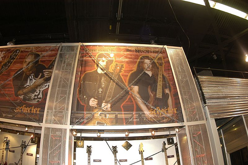 Jeff Loomis (Nevermore) Schecter Guitar Poster