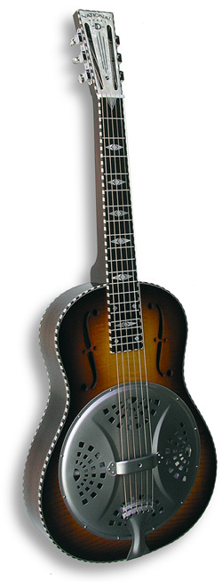 Spider cone吉他[方颈]—— National_model d western body