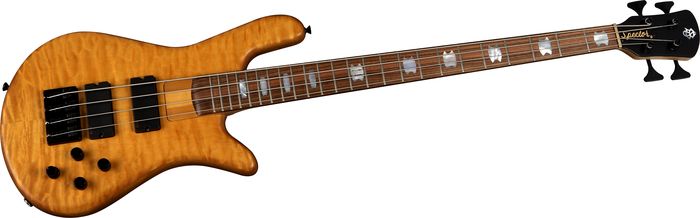 Spector NS-4H2-FM Quilted Maple Bass Guitar (Amber).jpg