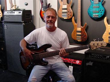 Douglas Nielsen Picking Up A New Lakland Joe Osborn.jpg