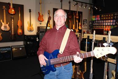 George Whelchel Picks Up A New Lakland 55-94.jpg