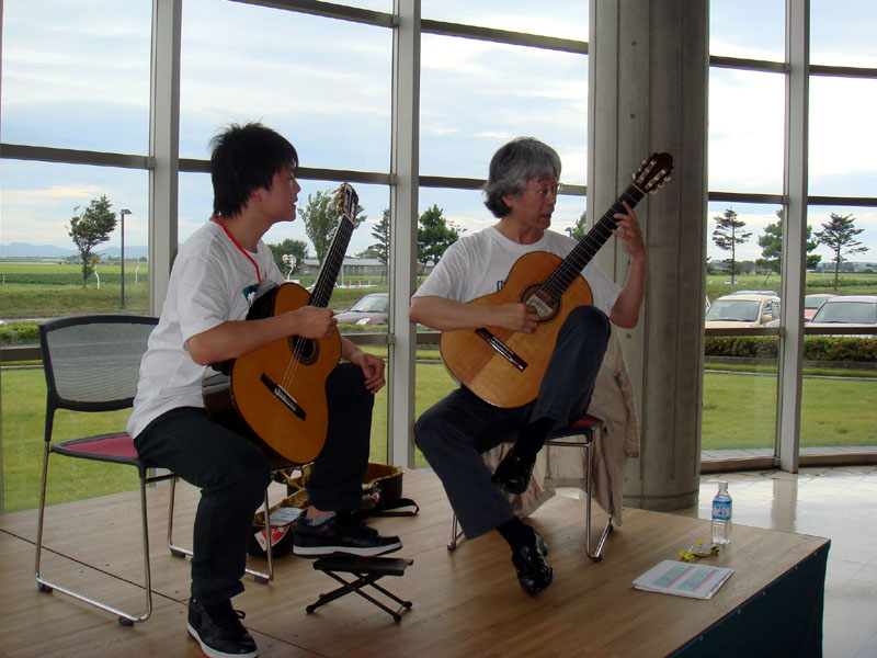 A lesson with Shingo Fujii