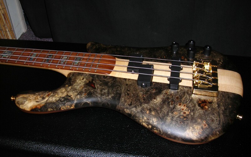 2008 Spector NS2 NS-2 Buckeye Burl Walnut Bass Guitar94.jpg