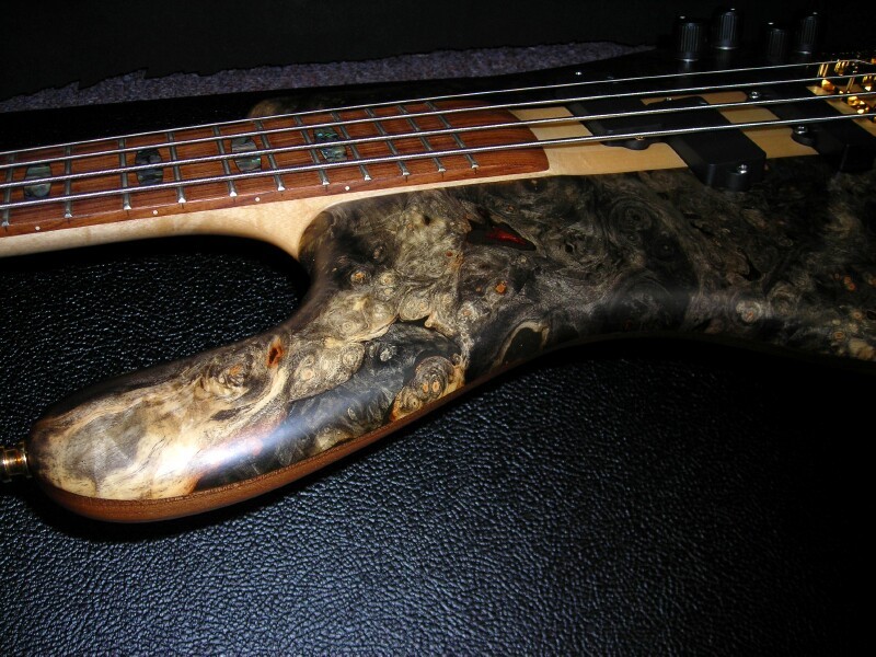 2008 Spector NS2 NS-2 Buckeye Burl Walnut Bass Guitar8.jpg