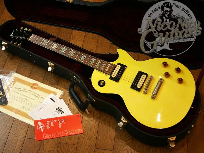 1. Gibson Custom Shop Tak Matsumoto Les Paul Canary Yellow.jpg