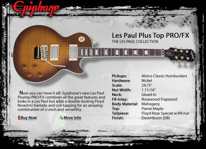 Epiphone Les Paul PRO/FX