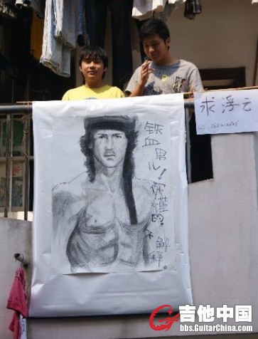 这是走廊上面的