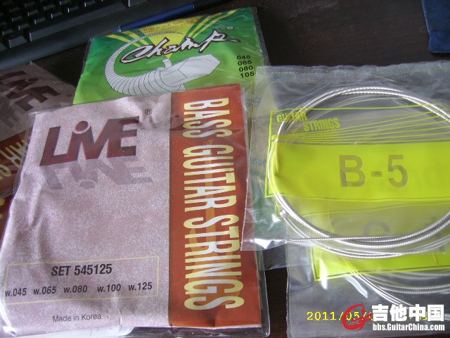 优质韩产5弦BASS弦