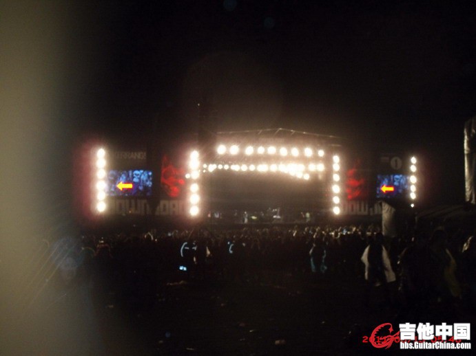最后LINKIN PARK结束时照的