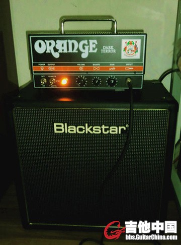 Orange dark terror + Blackstar 112