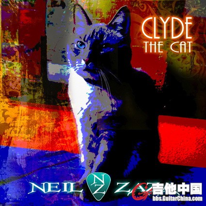 Neil Zaza Clyde The Cat2012.jpg