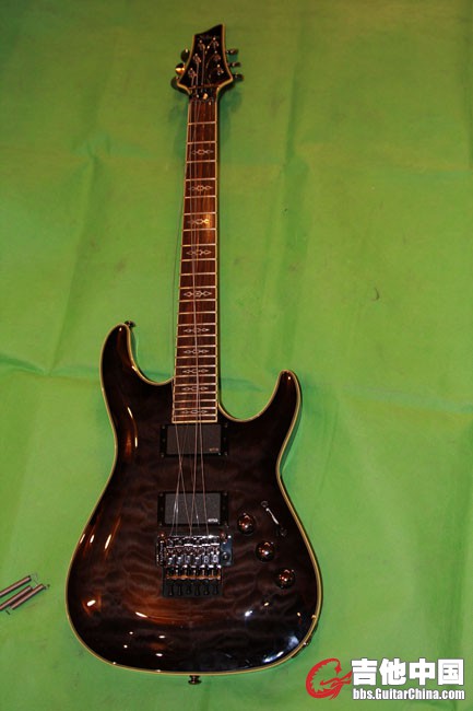 Schecter C1 FR   Hellraiser special 的琴桥