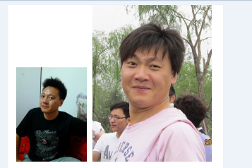 这是去年拓展的照片和今年的对比 哈哈