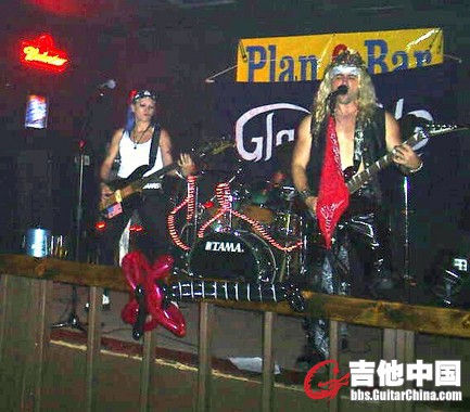 Glam R Us with Dirty Penny Onstage.jpg