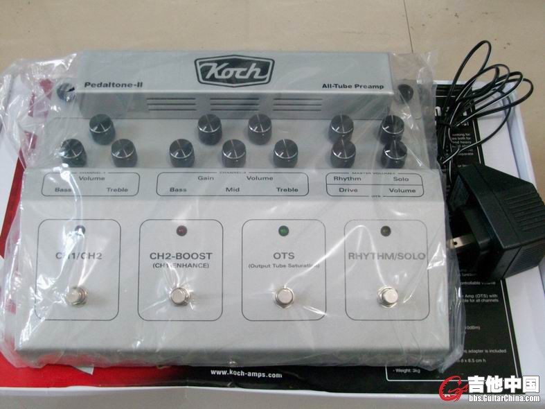 Koch Pedaltone II吉他电子管前级