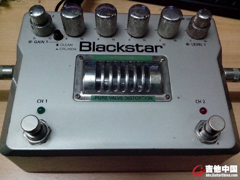 8.5新 Blackstar dual 盒说电源齐全，1050  左边gian上旋钮有点变形，不影响使用