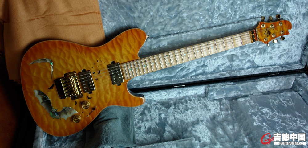 Sugi吉他创始人 杉本真亲手制作的Sugi Custom Shop_1.jpg