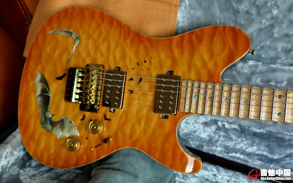 Sugi吉他创始人 杉本真亲手制作的Sugi Custom Shop_2.jpg