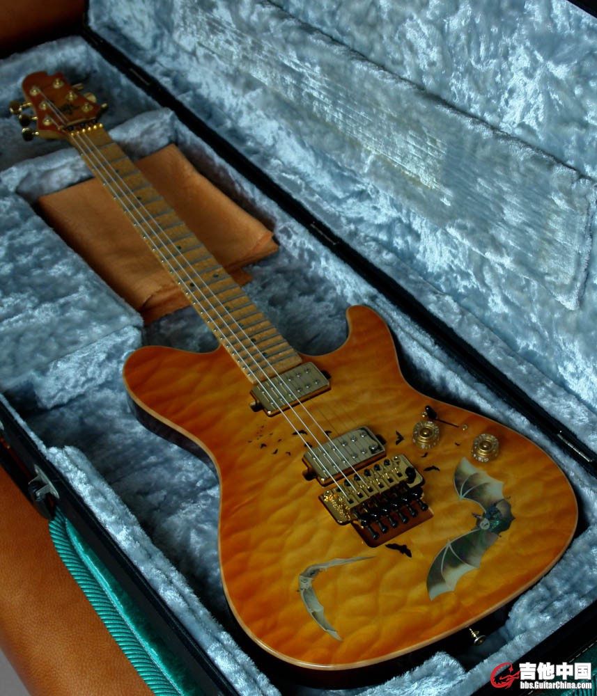 Sugi吉他创始人 杉本真亲手制作的Sugi Custom Shop_9.jpg