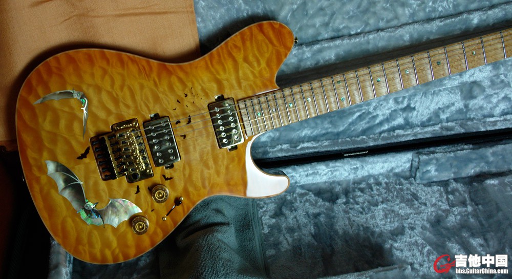 Sugi吉他创始人 杉本真亲手制作的Sugi Custom Shop_10.jpg